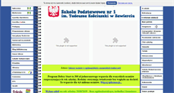 Desktop Screenshot of g1zawiercie.pl
